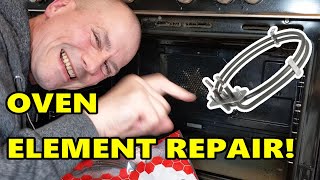 Replace A Range Oven Heating Element [upl. by Bekha787]