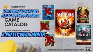 Everything you need to know for Ps plus Premium January 2024 FYIF [upl. by Airdnassac603]