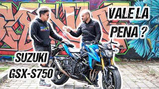 Suzuki Gsxs750 ¿ Vale la Pena   Cam Daza [upl. by Srevart]