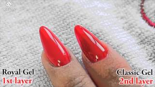 StepByStep Tutorial to Applying Crystal Nails Royal Gels  Official Crystal Nails Technique [upl. by Alyahsat]