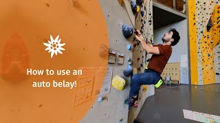 How to use an auto belay [upl. by Triplett]