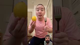 Junya cut the orange 🍊 shorts shortvideos funny memes stitch challenge junya junya1gou [upl. by Aehtna]