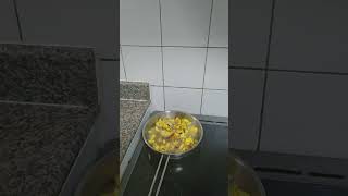 how to make plantain pizza 🍕 foryou cooking sweet [upl. by Nawiat]