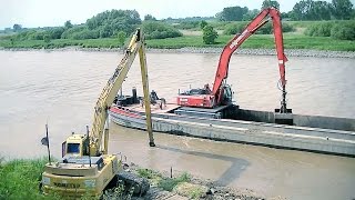 Wasserbau in Papenburg 2014  Water construction works 2014 [upl. by Latia]