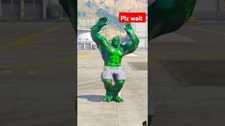 Spider man vs Hulk hulk gta spiderman sirenhead [upl. by Emirak908]