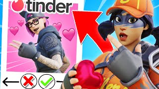 TINDER but its in FORTNITE [upl. by Kidd722]