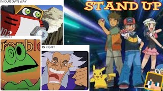 Twitter Sings POKÉMON GALACTIC BATTLES “STAND UP” THEME [upl. by Catherin997]