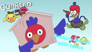 Aviary Action with lyrics  Cuphead  No Food Before Bed [upl. by Ilwain]