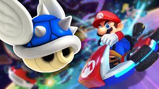 🔴 Mario Kart 8 Deluxe But DODGING BLUE SHELL CHALLENGE ALL CUPS [upl. by Chee]