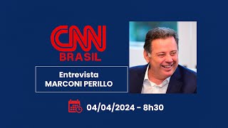 Entrevista do presidente do PSDB à CNN [upl. by Ereynihc]