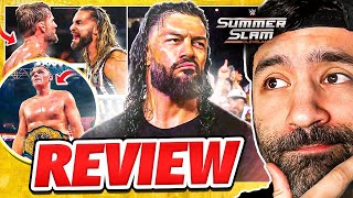 WWE SUMMERSLAM 2024 FULL SHOW REVIEW [upl. by Accalia]