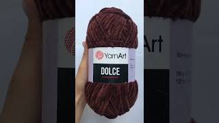 Подробный обзор пряжи YarnArt Dolce №775 Коричневый [upl. by Siward424]