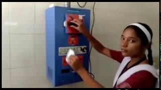 Sanitary Napkin Vending And Disposal Machine [upl. by Odnalro]