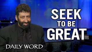 Seek to be Great  Jonathan Cahn Sermon [upl. by Iorgos795]