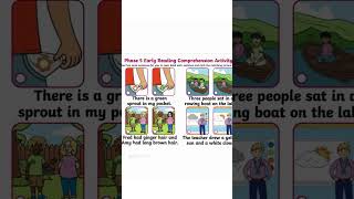 Visual Activity Phase 5 Early Reading Comprehension 4 Grade 1 IB Curriculum [upl. by Bernelle]