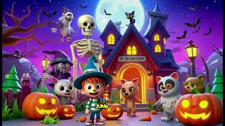 quotThe Skeleton Crew Chumbala Cachumbala Halloweenquot Nursery new Cartoon Kids with Lyrics Song [upl. by Ennairoc950]