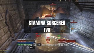 Stamina Sorcerer is on top  ESO PvP 1vX  Build [upl. by Nedry]