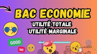 Les préférences du consommateur lutilité totale et marginale [upl. by Norab]