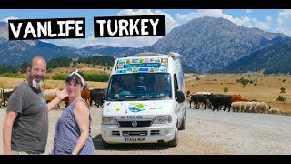 Discovering the real VAN LIFE Turkey  inland we go S6E31 [upl. by Arbba45]