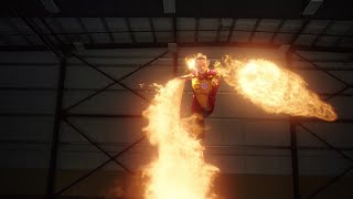 Firestorm Jax and Stein Powers and Fight Scenes  The Flash and Legends of Tomorrow [upl. by Petronella]