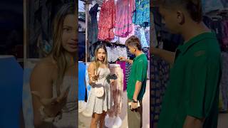 Goa Me Kiye Shopping 😍👗 sonadey ytshorts funny mukulsona goa [upl. by Ahsak]