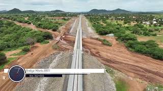 MDM Febuary 2023 Progress Video Standard Gauge Railway Line From Morogoro to Makutupora [upl. by Ahcmis]