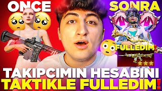 HESABINA HİÇ UC YÜKLEMEMİŞ TAKTİKLE HESABINI FULLEYİP DESTANSI GÖSTERİŞ YAPTIK 😲  PUBG Mobile [upl. by Llerrot]