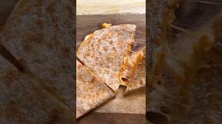 Cheesy Sweet Potato Quesadilla food shorts [upl. by Aitercul]