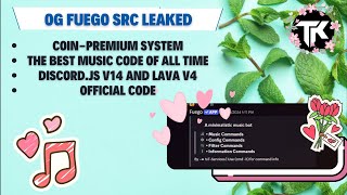 How to Make a Discord Music Bot v37  Fuego Src Leaked  Kronix [upl. by Eeralav]