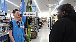 Asking Walmart Employees Stupid Questions [upl. by Gonsalve375]