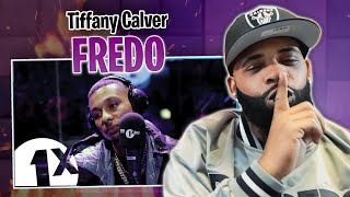 AMERICAN RAPPER REACTS TOFredo  Tiffany Calver Freestyle [upl. by Nayrb]