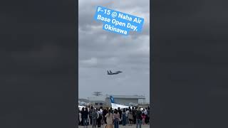 F15 fighter jet at Naha Air Base Open Day Okinawa [upl. by Ramona]