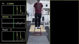 AccuPower Force Plate Drop Jump Analysis [upl. by Leda]