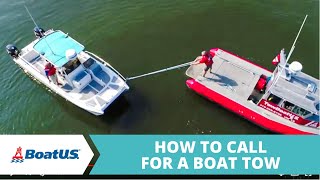 How To Call for a Boat Tow  BoatUS [upl. by Don]