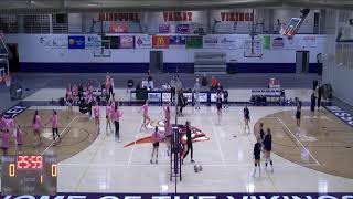 Missouri Valley vs Midamerica Nazarene University Womens College Volleyball [upl. by Oiralednac]