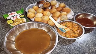 Aachi ready made Pani Puri recipe made in home It was Awesome❤️Aachi masala [upl. by Eirrotal]