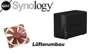 Synology DS218 Lüfter wechseln [upl. by Haleelahk149]