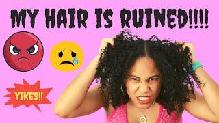 I Messed Up My Curly Hair  Hygral Fatigue [upl. by Virginie]