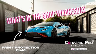 Whats in the Shop Wednesday  102523  Ceramic Pro Sarasota  Lamborghini STO [upl. by Alegnatal106]