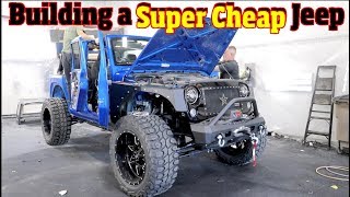 Building a Cheap Knockoff Jeep Copying the 110000 Starwood Motors quot Full Metal Jacketquot [upl. by Novyar]