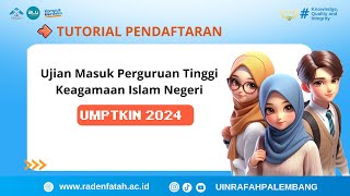 Tutorial Pendaftaran UMPTKIN 2024 [upl. by Gaye]