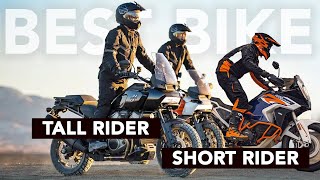 The BEST Motorcycles for Taller Riders and Shorter Riders [upl. by Ronica22]