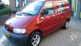 Nissan Vanette 23D Dubbele Cabine met airco te koop [upl. by De]