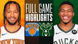 KNICKS at BUCKS  FULL GAME HIGHLIGHTS  April 7 2024 [upl. by Danit813]