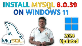 How to install MySQL 8039 Server and Workbench latest version on Windows 11 [upl. by Nevs84]