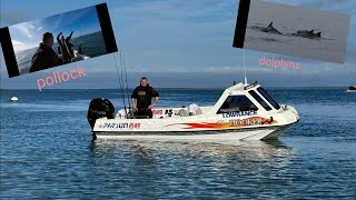 Anglesey wreck fishing with gamekeeper John and Tommy the turd [upl. by Knutson]