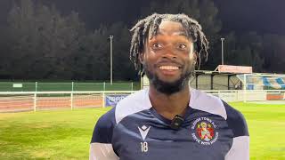 Enfield Town 16 Slough Town  Kweku Lucan interview  20 August 2024 [upl. by Wolfort]