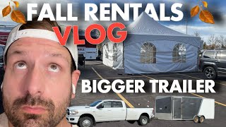 🚛 New Trailer Reveal amp Fall Rental Trends  Party Rental Business Tips for 2024 🎉 [upl. by Suiramad741]