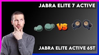 Jabra Elite 7 Active vs Jabra Elite Active 65t Comparison [upl. by Narib]