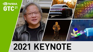 GTC Spring 2021 Keynote with NVIDIA CEO Jensen Huang [upl. by Nyliak]